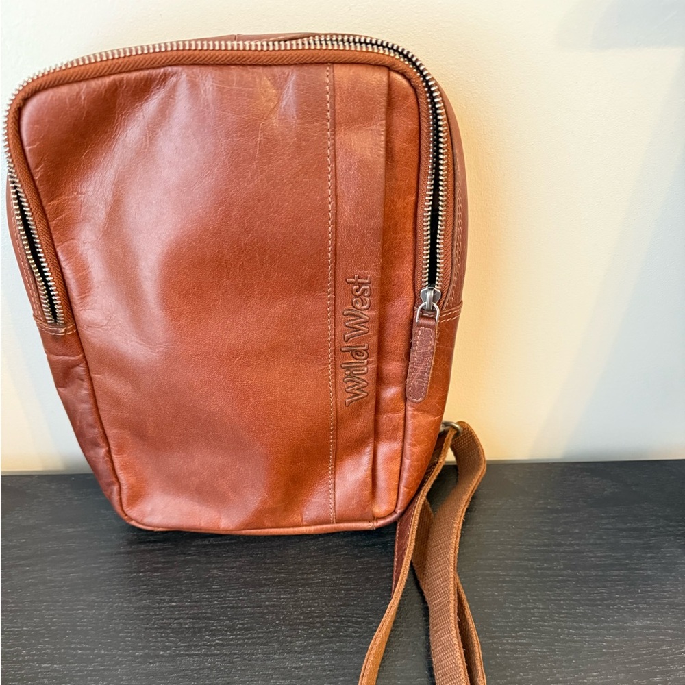 Brown Leather  Bag